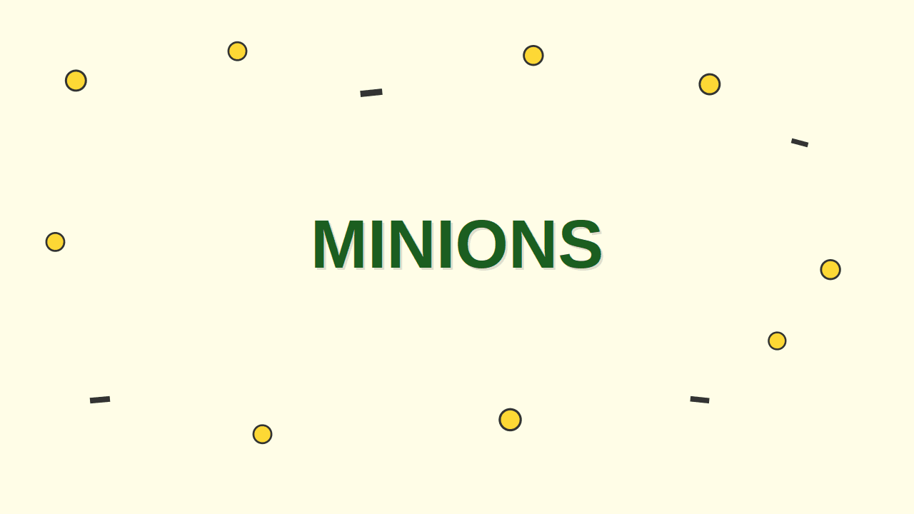 Minion Custom Cursor